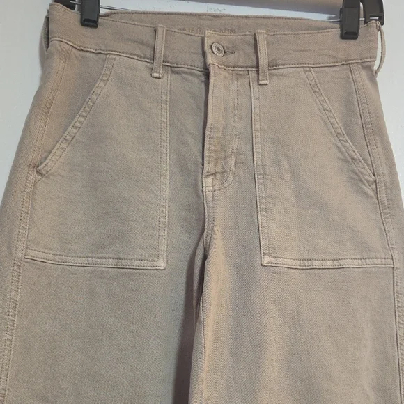 American Eagle Outfitters Gray Wide Leg Pants - Picture 5 of 8